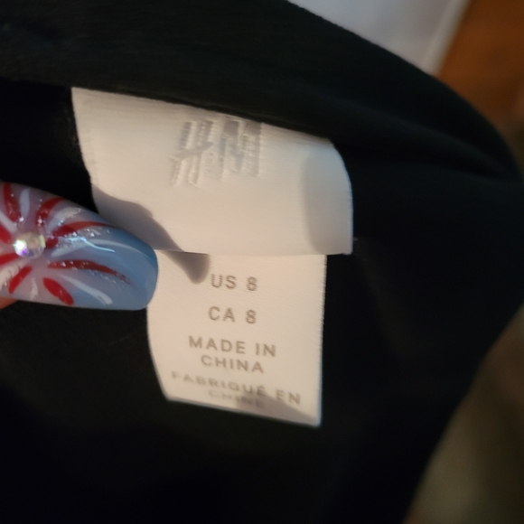 Black h&m 8 medium lace dress professional - Picture 5 of 5